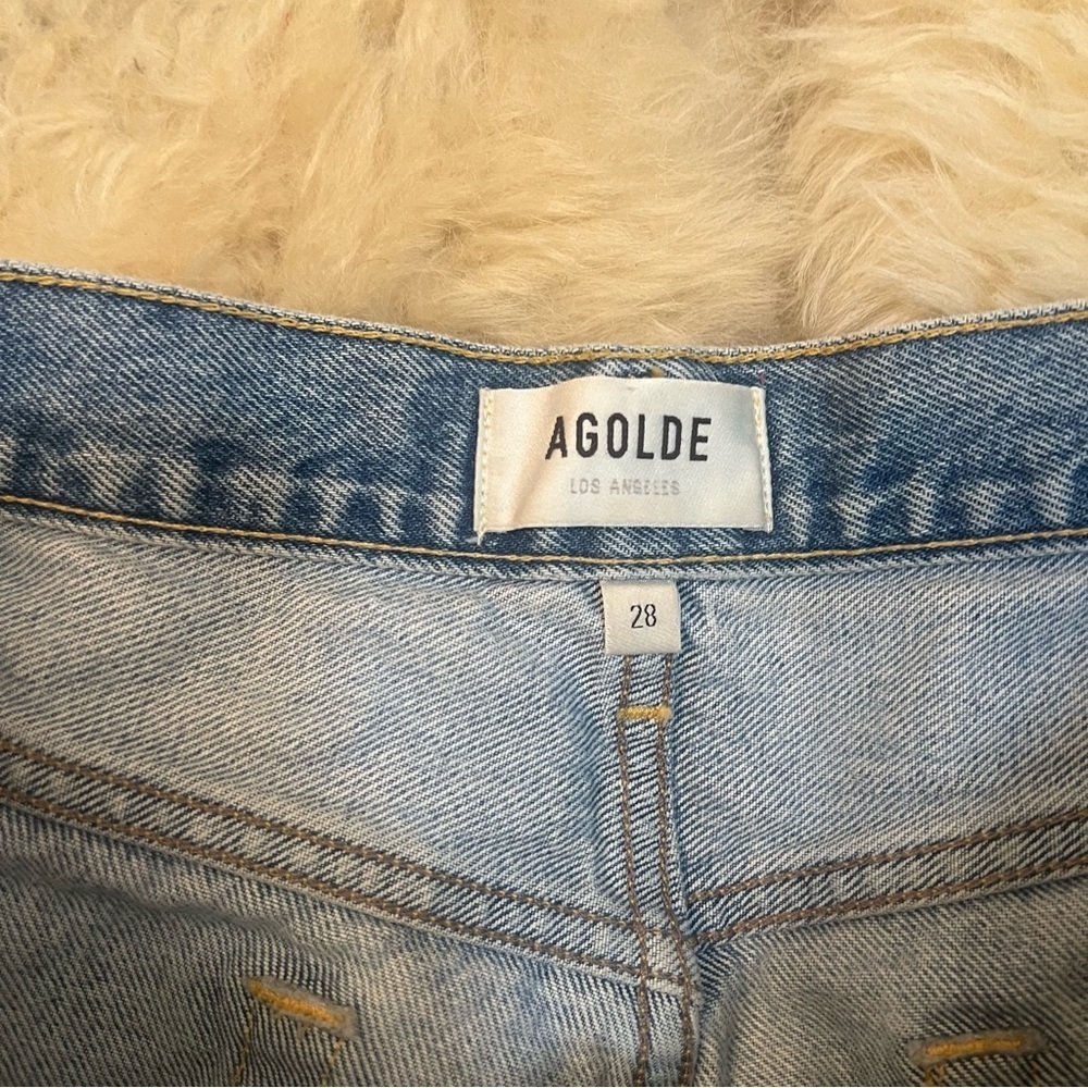 AGOLDE Parker Denim Shorts - Picture 6 of 9